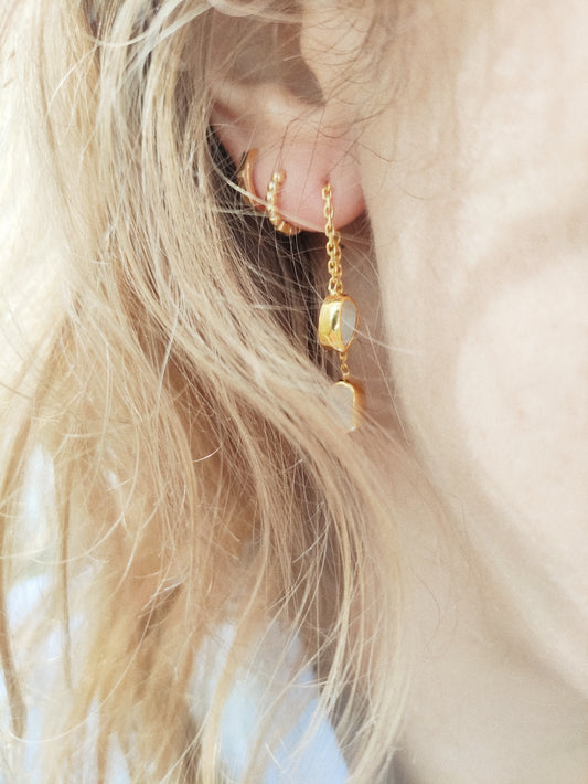 Boucles d'oreilles Calypso, Locmariaquer