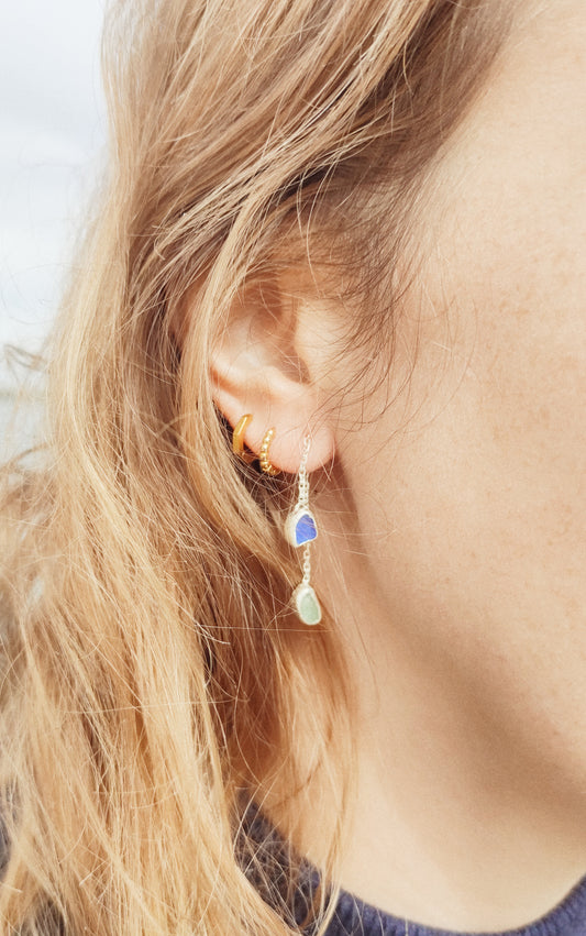 Boucles d'oreilles Calypso, Collioure