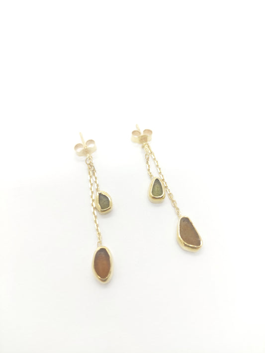 Boucles d'oreilles Calypso, Martinique