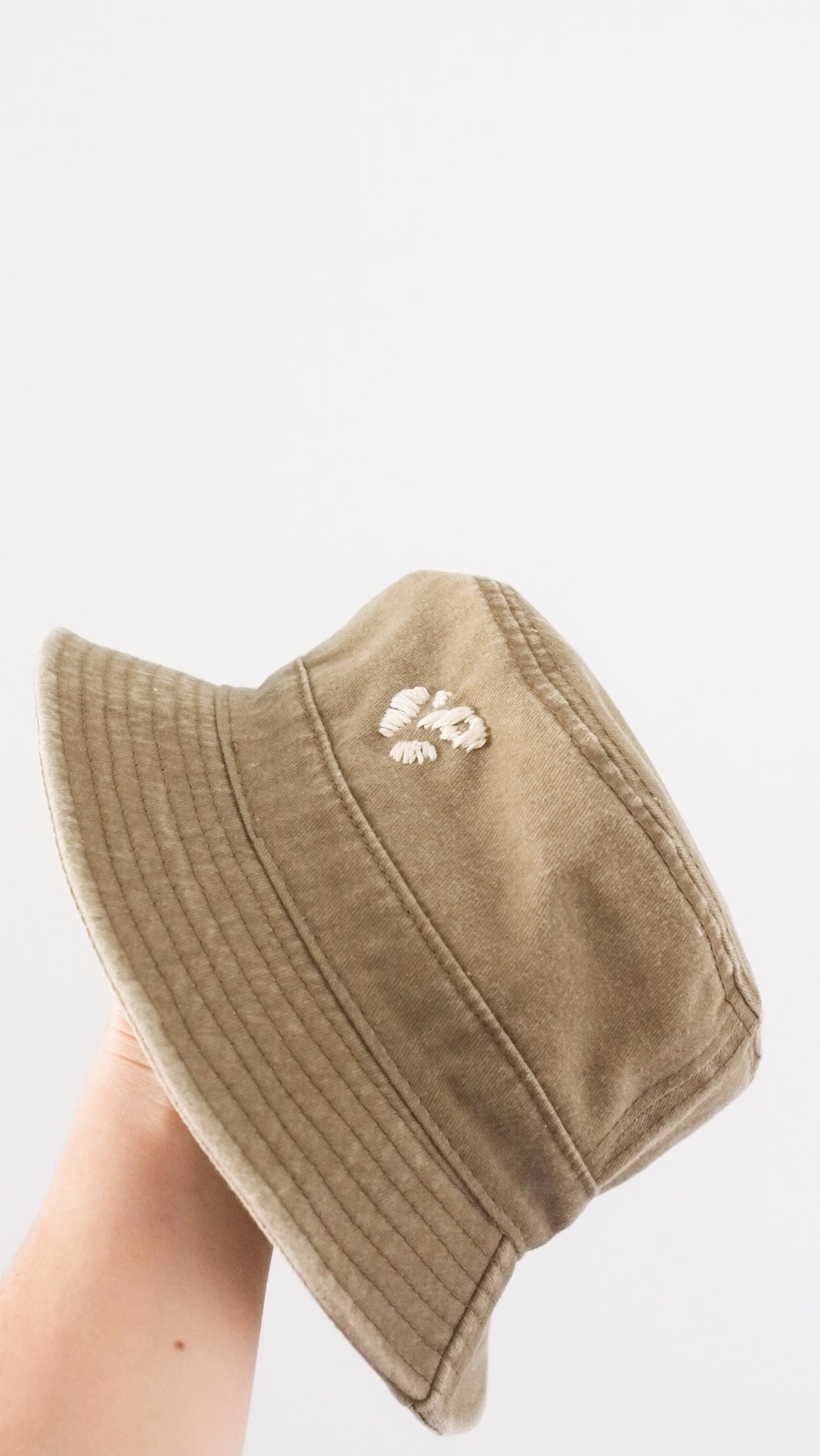 Bob camel, broderie Pépins