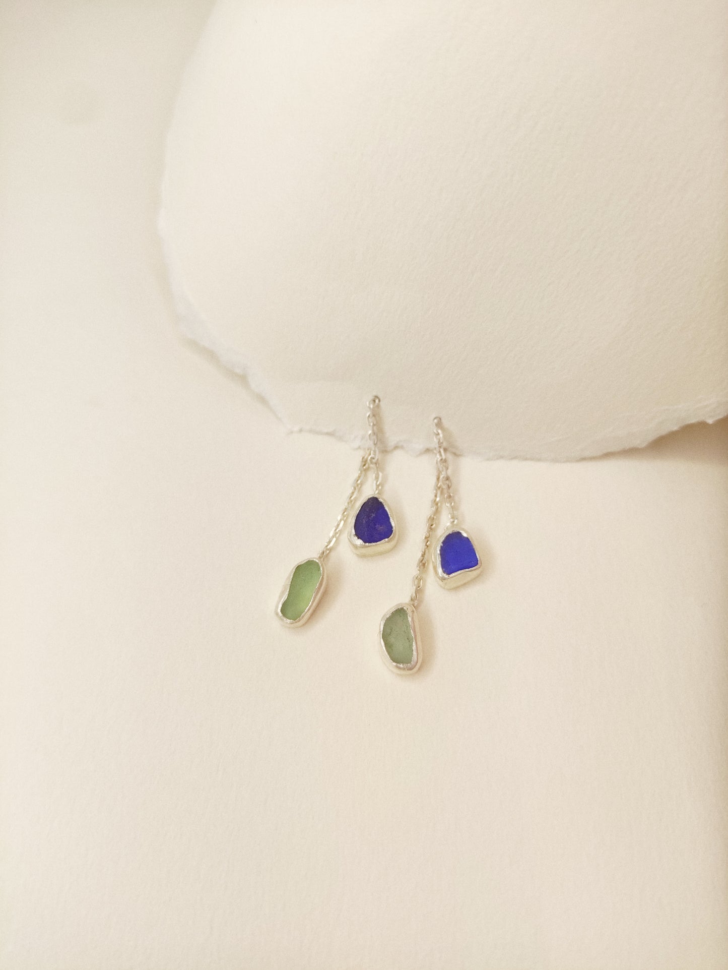 Boucles d'oreilles Calypso, Collioure